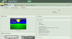 Desktop Screenshot of karnov.deviantart.com
