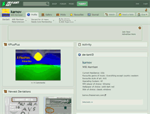 Tablet Screenshot of karnov.deviantart.com