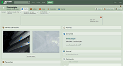 Desktop Screenshot of freesample.deviantart.com