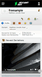 Mobile Screenshot of freesample.deviantart.com