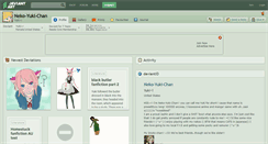 Desktop Screenshot of neko-yuki-chan.deviantart.com