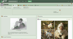 Desktop Screenshot of gluevah.deviantart.com