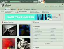 Tablet Screenshot of adibudojo.deviantart.com