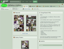 Tablet Screenshot of cartoons-n-comics.deviantart.com
