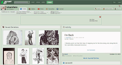 Desktop Screenshot of luisarellano.deviantart.com