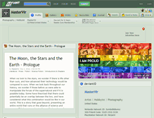 Tablet Screenshot of mastervir.deviantart.com