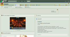 Desktop Screenshot of onimeiki.deviantart.com