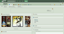 Desktop Screenshot of billartes.deviantart.com