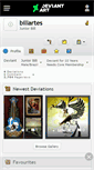 Mobile Screenshot of billartes.deviantart.com