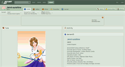Desktop Screenshot of jenni-sunshine.deviantart.com