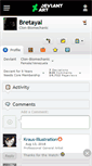 Mobile Screenshot of bretayal.deviantart.com