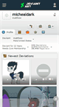 Mobile Screenshot of michealdark.deviantart.com