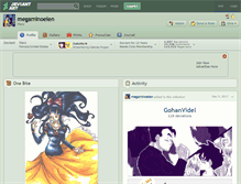 Tablet Screenshot of megaminoeien.deviantart.com