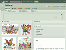 Tablet Screenshot of chuki-chan.deviantart.com