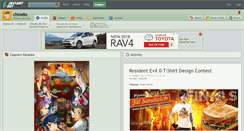 Desktop Screenshot of chloebs.deviantart.com