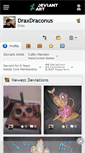 Mobile Screenshot of draxdraconus.deviantart.com