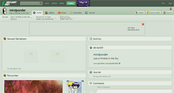 Desktop Screenshot of mindponder.deviantart.com