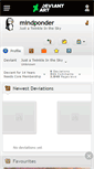 Mobile Screenshot of mindponder.deviantart.com
