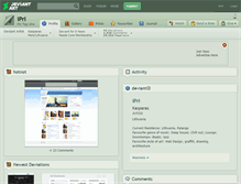 Tablet Screenshot of ipri.deviantart.com