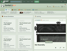 Tablet Screenshot of dissidia012.deviantart.com