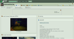 Desktop Screenshot of kishimotofanclub.deviantart.com