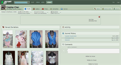 Desktop Screenshot of cosplay-chan.deviantart.com