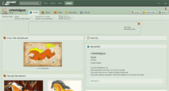 Desktop Screenshot of celestialgaze.deviantart.com