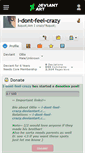 Mobile Screenshot of i-dont-feel-crazy.deviantart.com