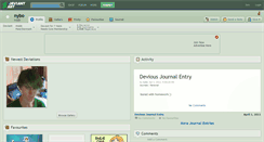 Desktop Screenshot of nybo.deviantart.com