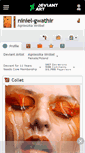 Mobile Screenshot of niniel-gwathir.deviantart.com