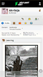 Mobile Screenshot of akvileja.deviantart.com