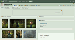 Desktop Screenshot of huginswarrior.deviantart.com