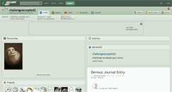 Desktop Screenshot of challengeaccepted2.deviantart.com