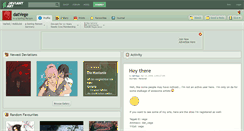 Desktop Screenshot of datvege.deviantart.com
