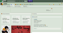 Desktop Screenshot of lxmello.deviantart.com