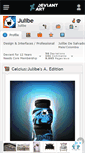Mobile Screenshot of julibe.deviantart.com