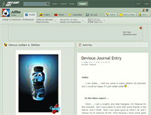 Tablet Screenshot of julibe.deviantart.com