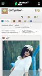 Mobile Screenshot of cattyalison.deviantart.com