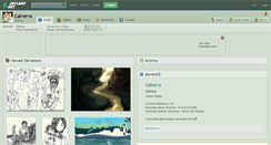 Desktop Screenshot of calver-o.deviantart.com