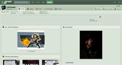 Desktop Screenshot of cormoran.deviantart.com