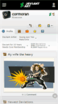 Mobile Screenshot of cormoran.deviantart.com
