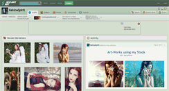 Desktop Screenshot of kahinaspirit.deviantart.com