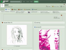 Tablet Screenshot of dtct.deviantart.com