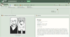 Desktop Screenshot of kikostar.deviantart.com