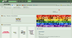 Desktop Screenshot of jennyrogue.deviantart.com