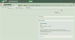 Desktop Screenshot of pinkcreation.deviantart.com