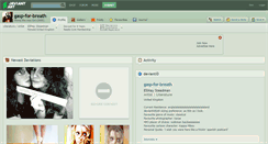 Desktop Screenshot of gasp-for-breath.deviantart.com