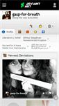 Mobile Screenshot of gasp-for-breath.deviantart.com