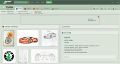 Desktop Screenshot of foszfor.deviantart.com