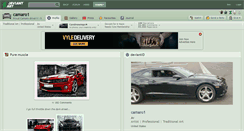 Desktop Screenshot of camaro1.deviantart.com